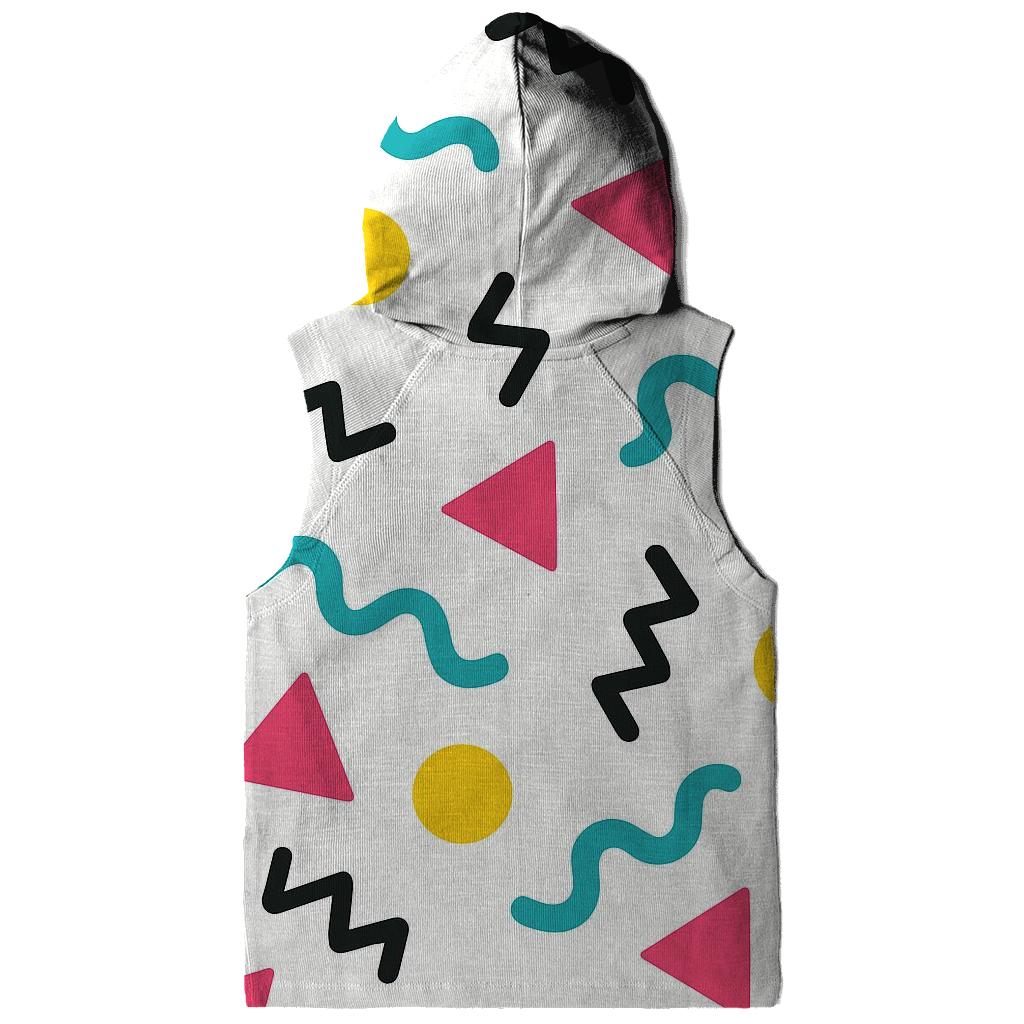 Memphis Party Confetti premium hoodies
