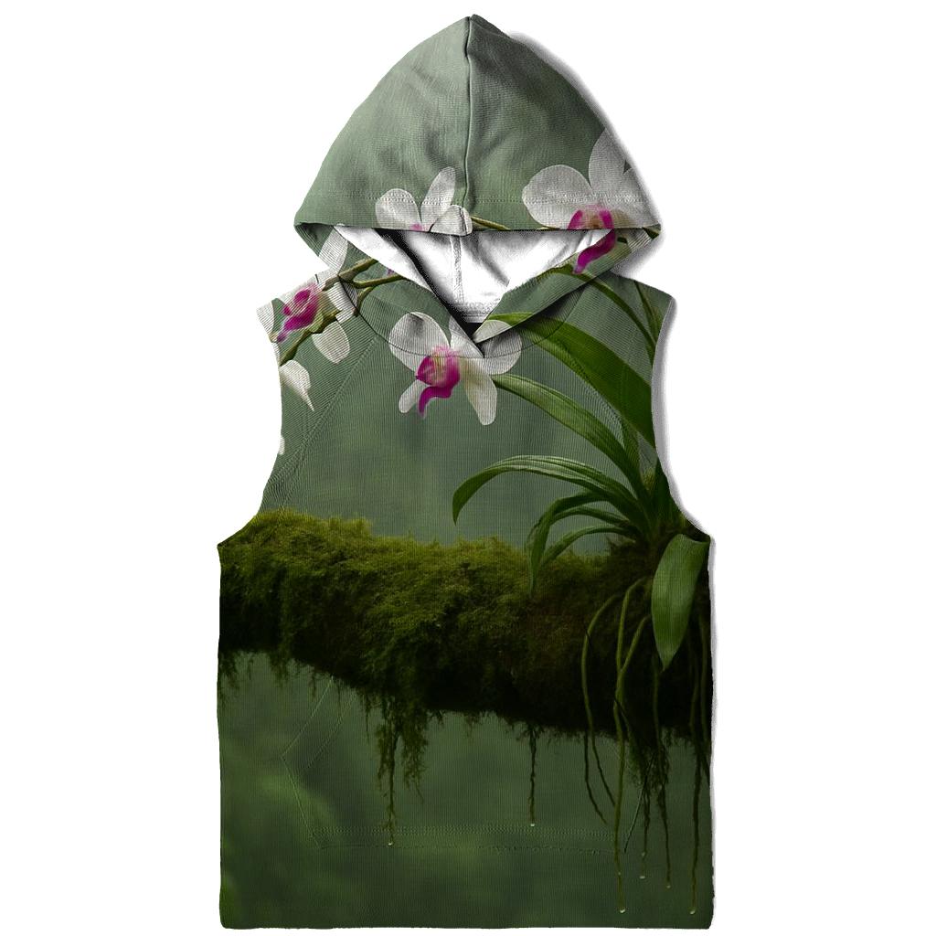 Wild Orchids In Misty Cloud Forest lightweight hoodies