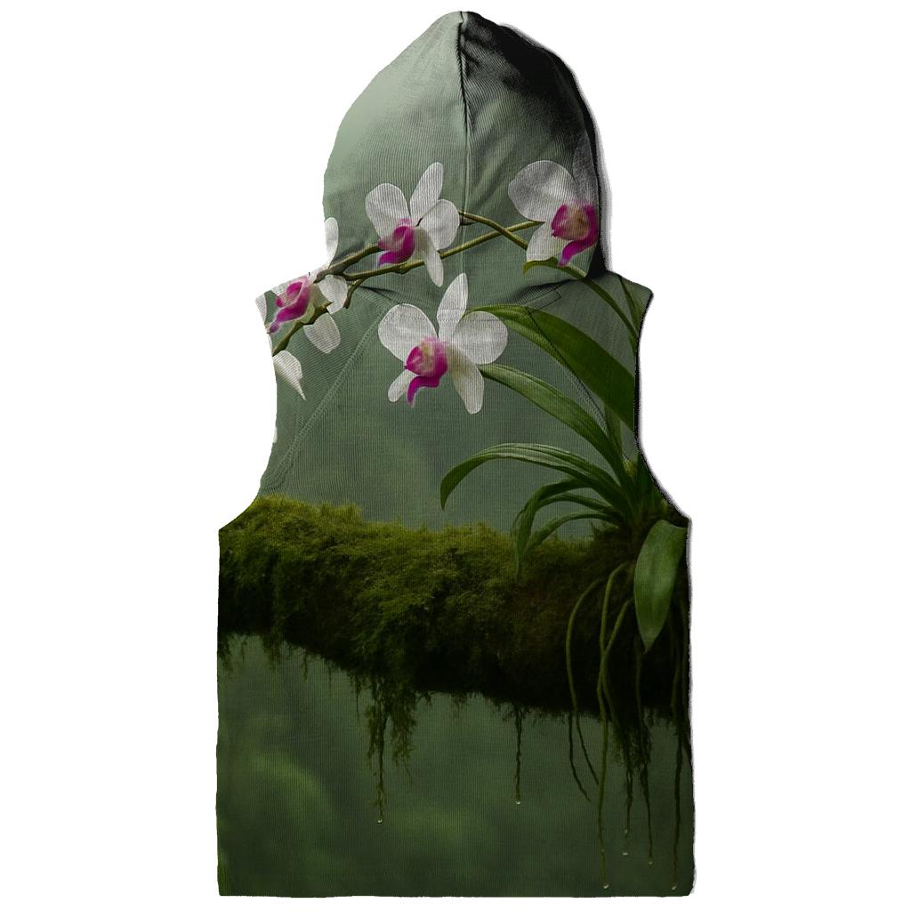 Wild Orchids In Misty Cloud Forest lightweight hoodies