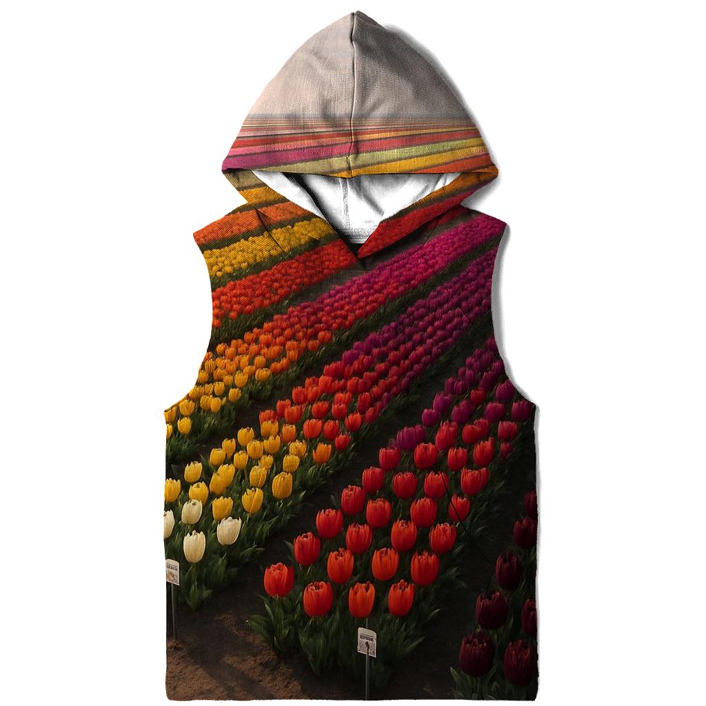 Tulip Trial Field At Agricultural Research Station hoodie styles