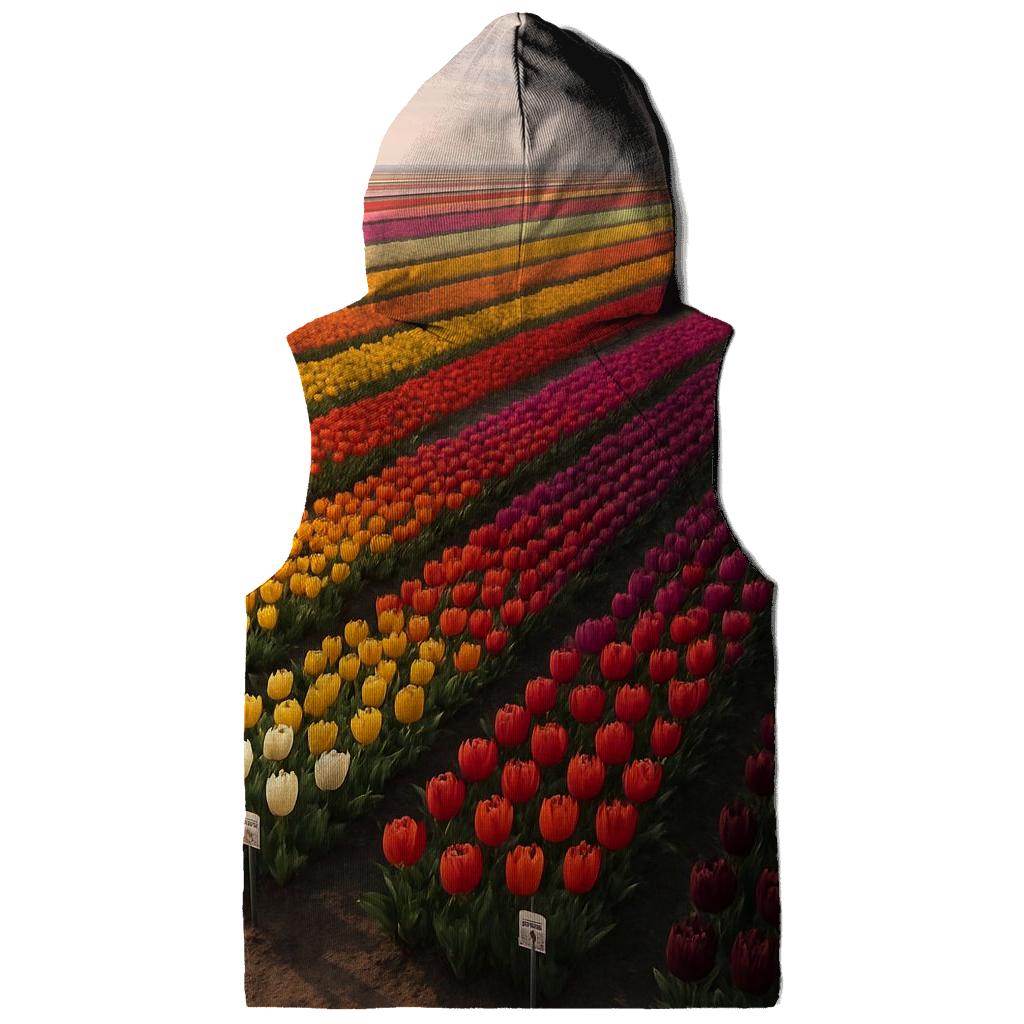 Tulip Trial Field At Agricultural Research Station hoodie styles