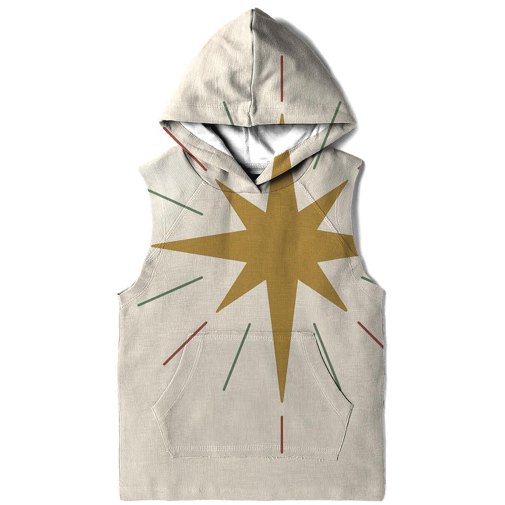Minimal Nativity Starburst heavyweight hoodies