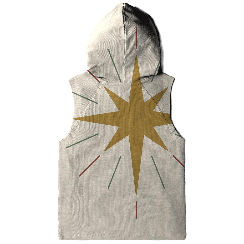 Minimal Nativity Starburst heavyweight hoodies