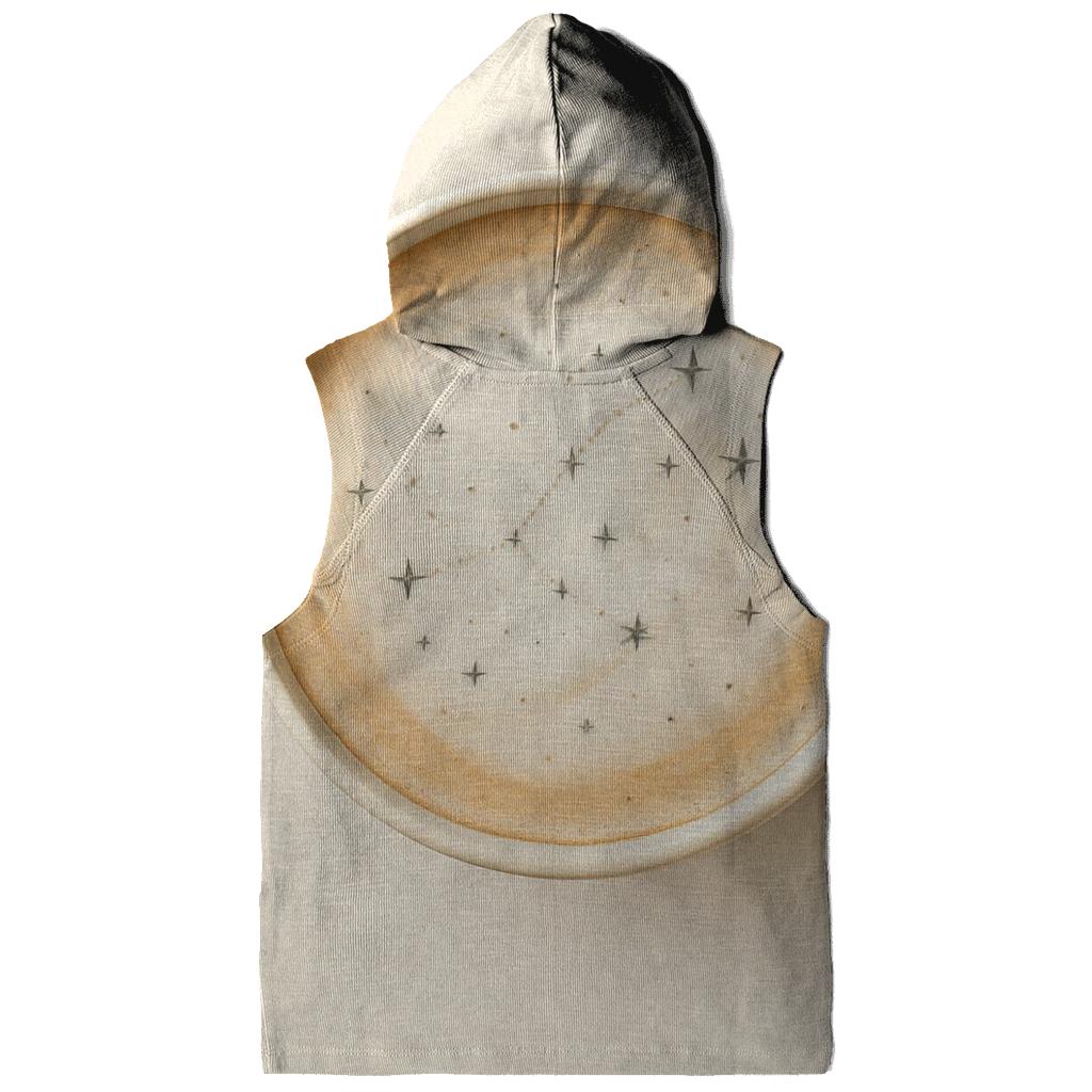 Ivory Latte Constellation embroidered hoodies