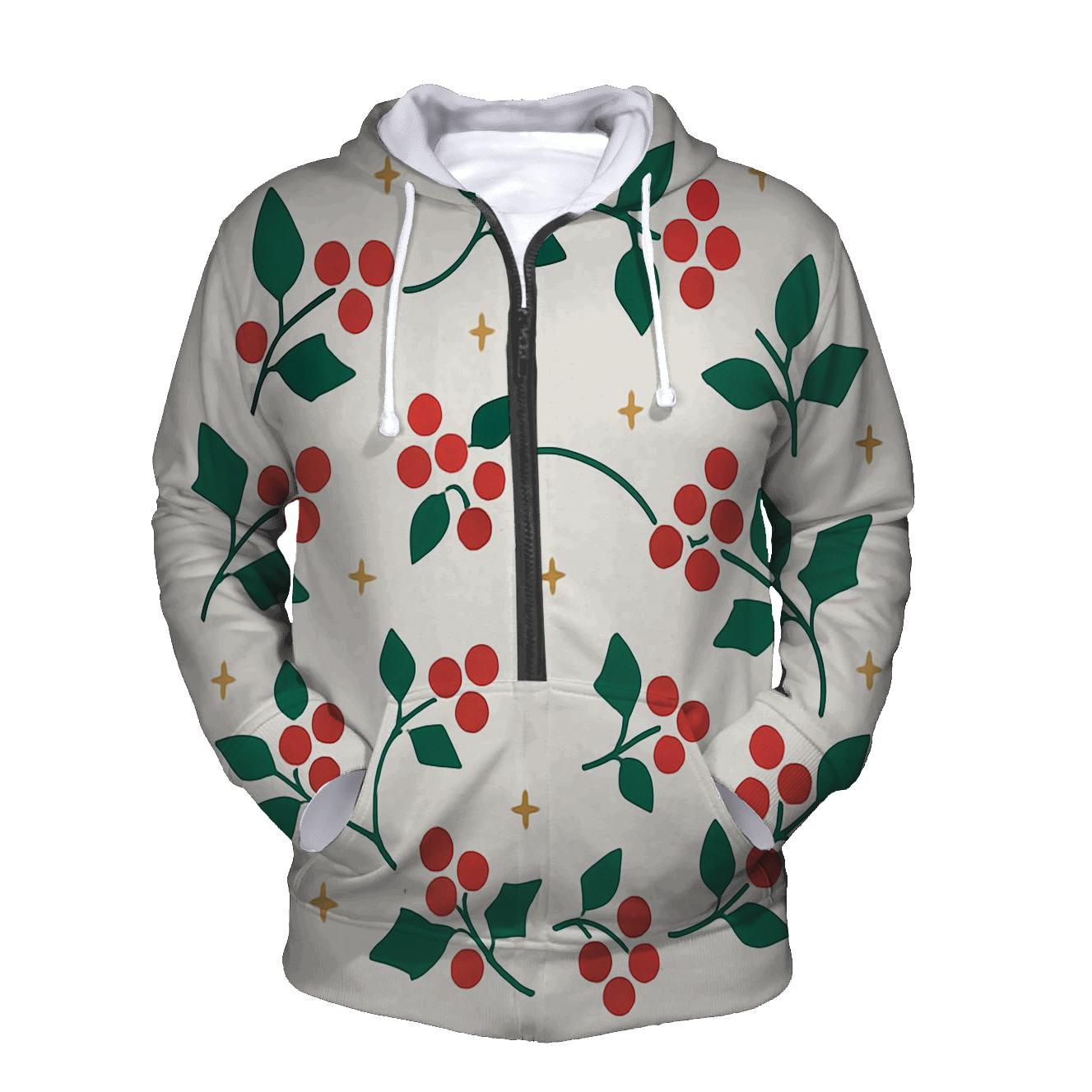 Starlit Holly Constellation pullover hoodies