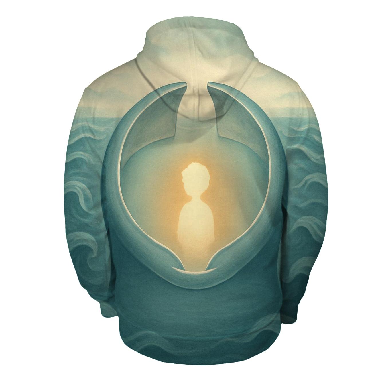 The First Harbor Of A Restless Heart premium hoodies