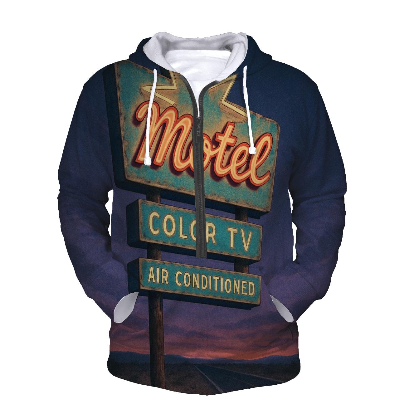 Starlight Motel Roadside Sign hoodie designs