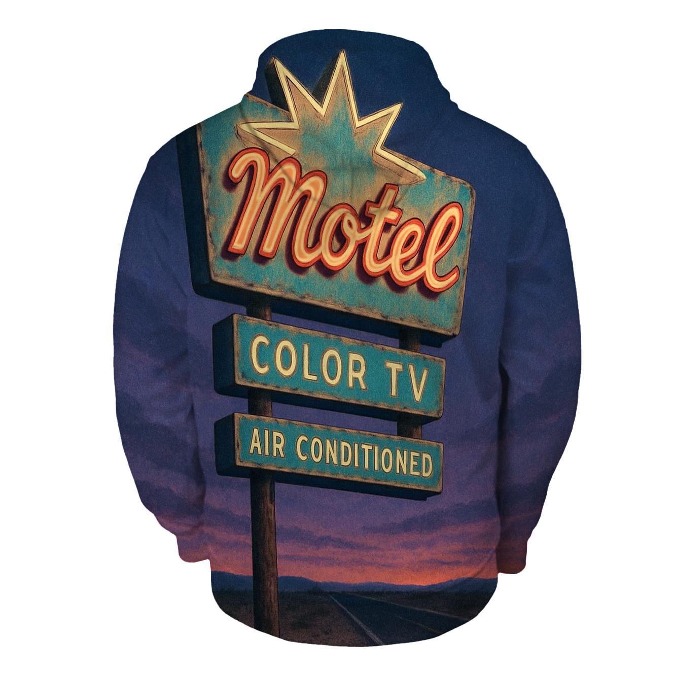 Starlight Motel Roadside Sign hoodie designs