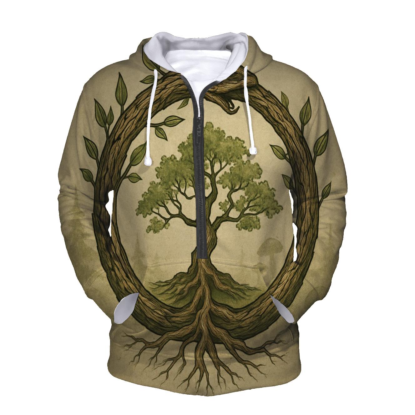 Forest Spirit Ouroboros lightweight hoodies