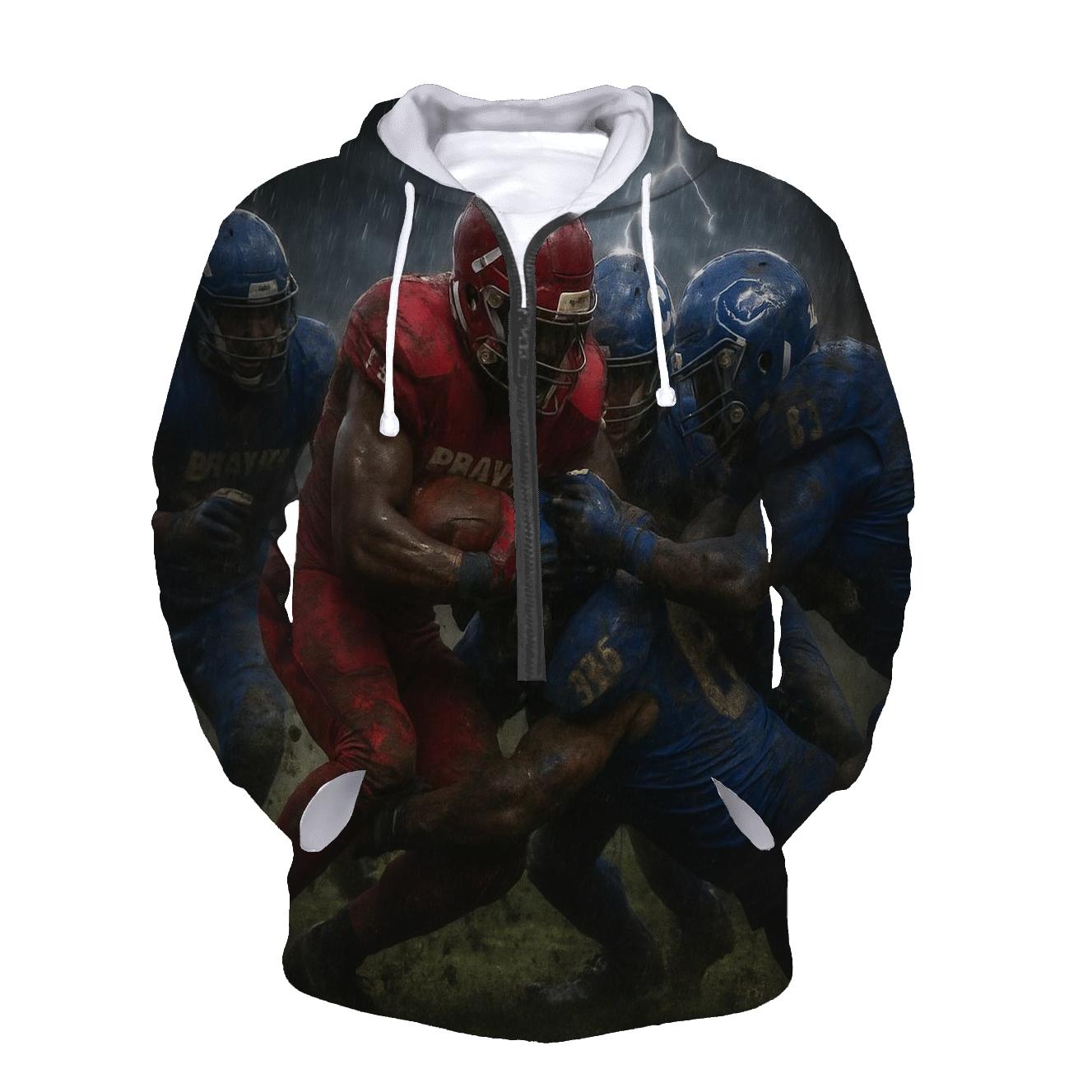 Storm Surge At The Rivalry Bowl lightweight hoodies