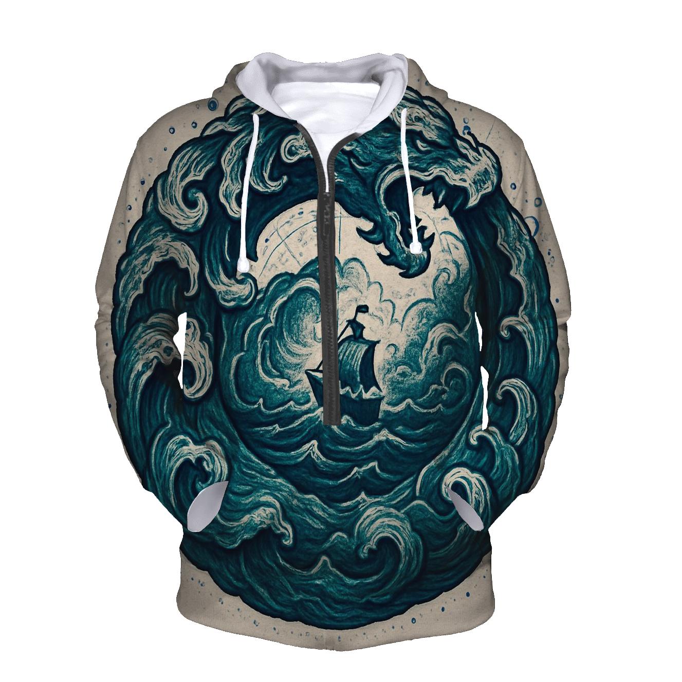 Ocean Tide Ouroboros hoodie trends