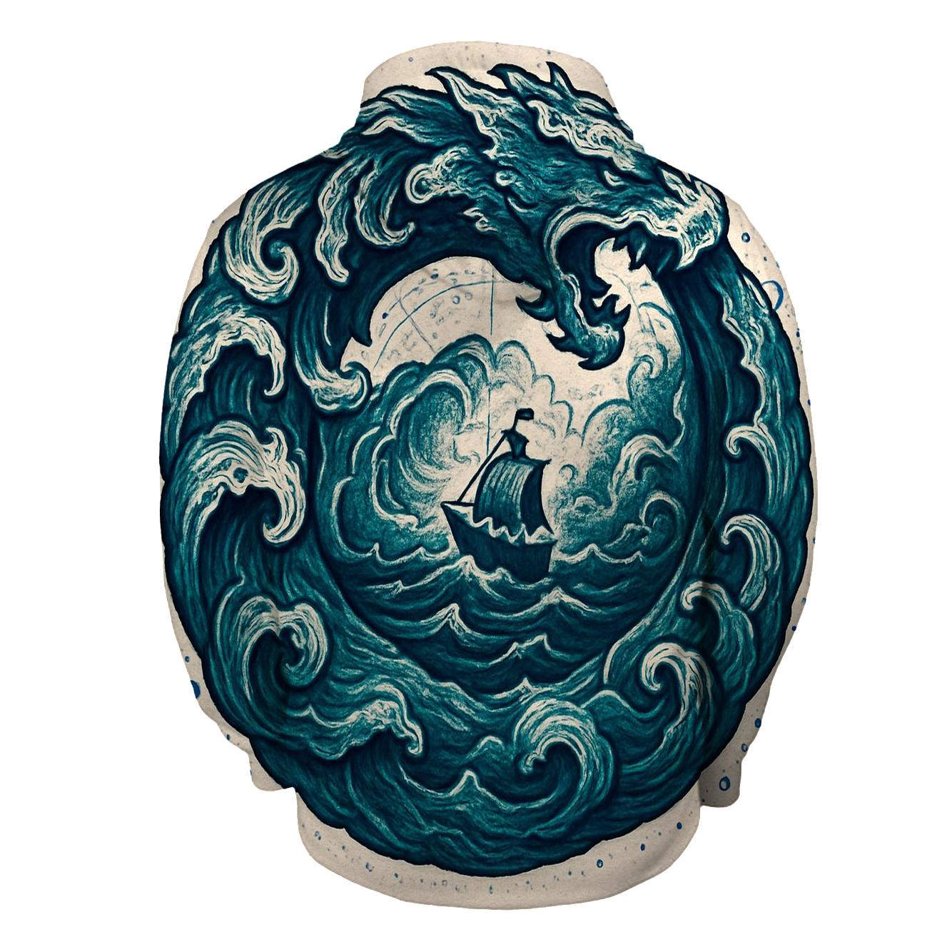 Ocean Tide Ouroboros hoodie trends