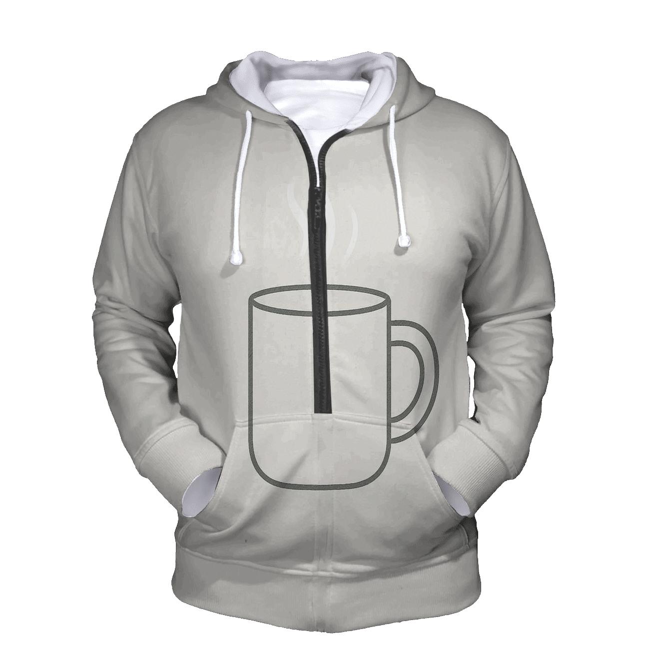 Frosted Mug Outline designer hoodies