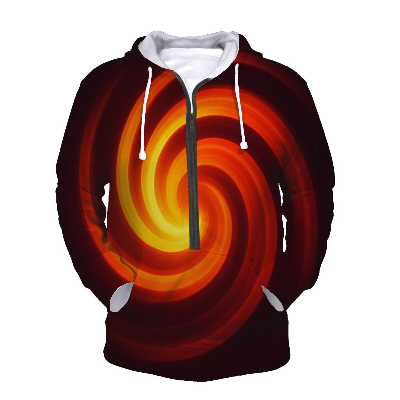 Solar Flare Ribbon graphic hoodies