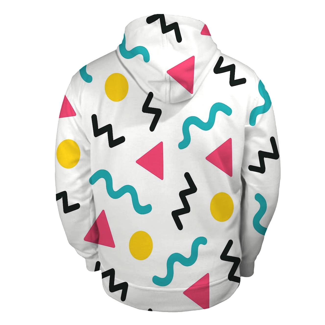 Memphis Party Confetti hoodie trends