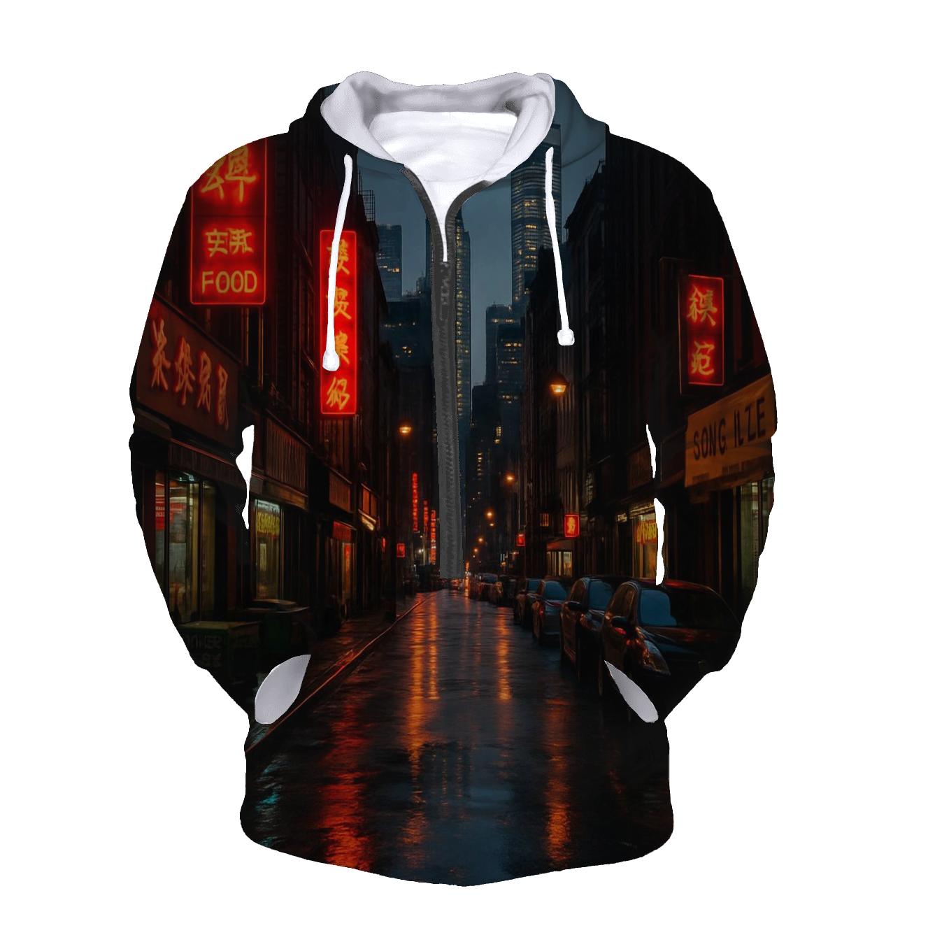 Chinatown Street Framing The Financial District designer hoodies