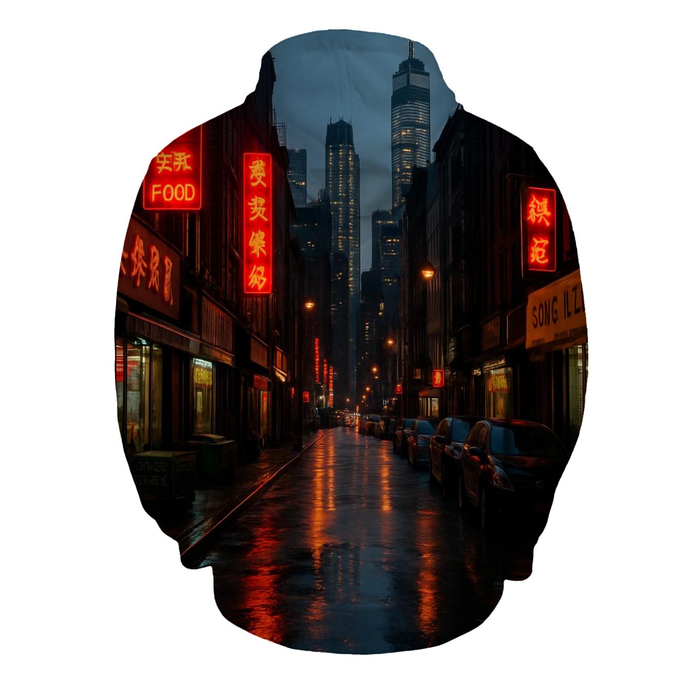 Chinatown Street Framing The Financial District designer hoodies