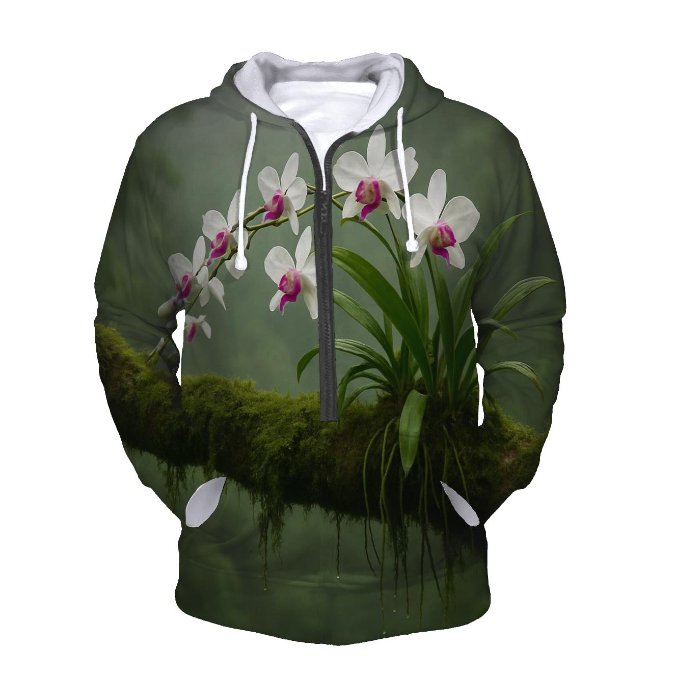 Wild Orchids In Misty Cloud Forest hoodie trends