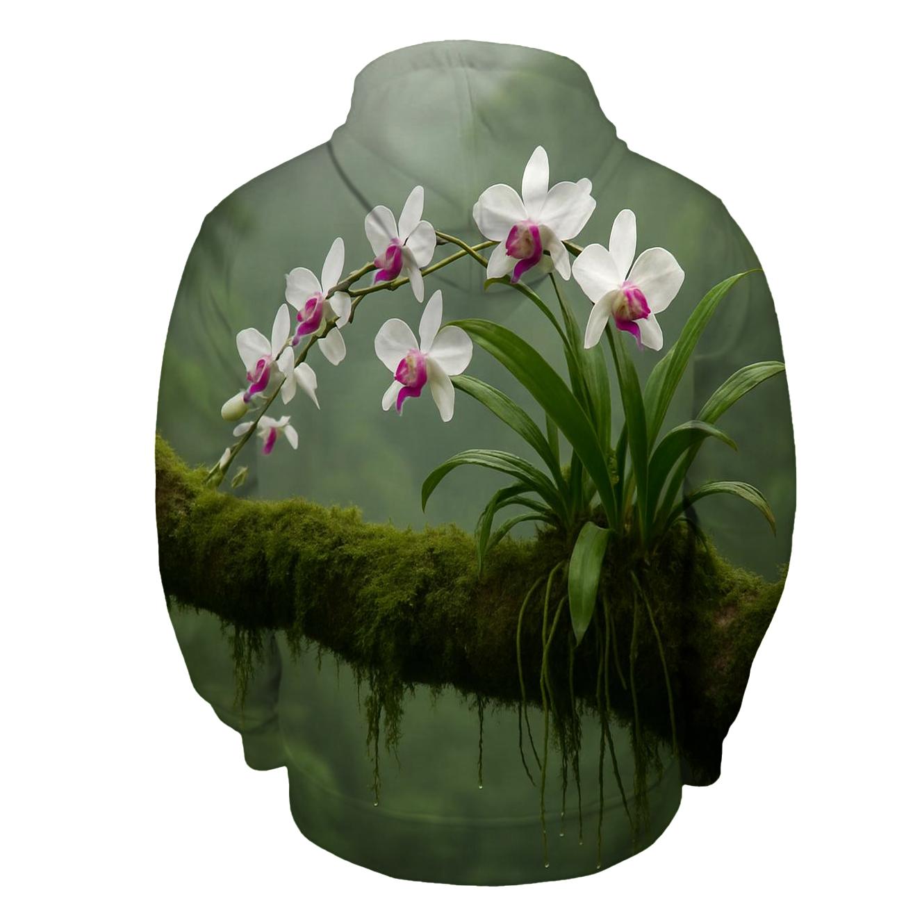 Wild Orchids In Misty Cloud Forest hoodie trends