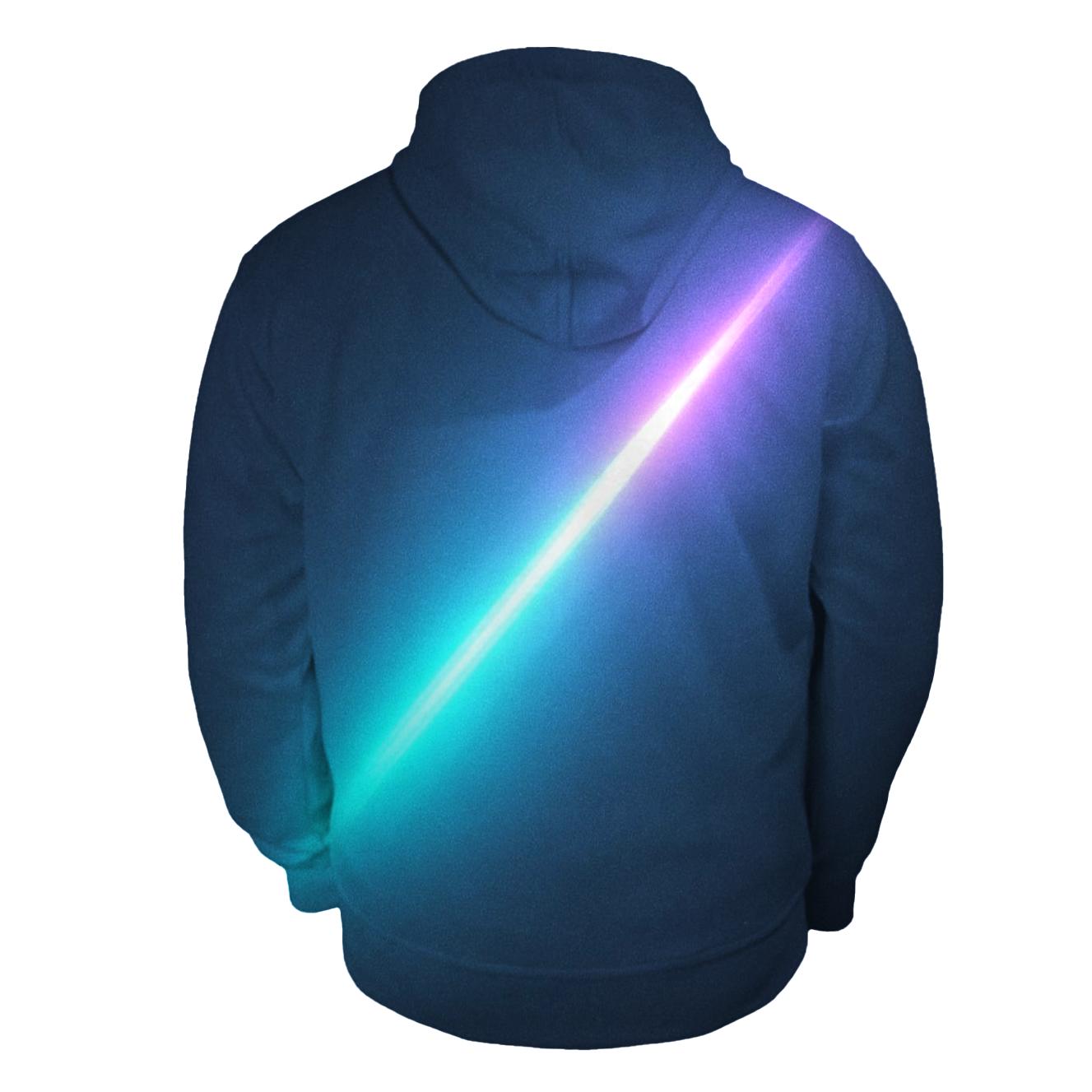 Comet Trail Bloom embroidered hoodies