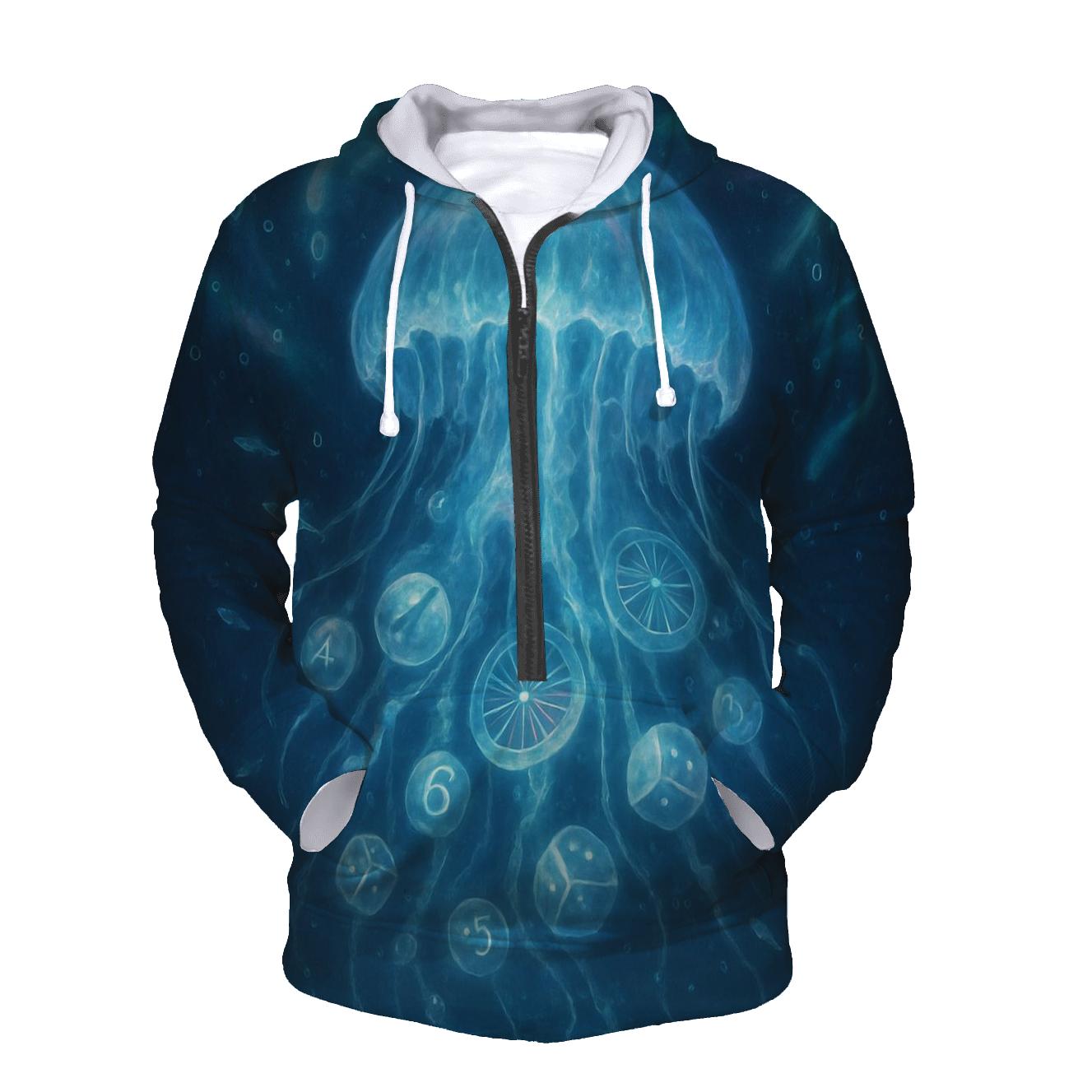 Luminous Lottery Jellyfish hoodie designs