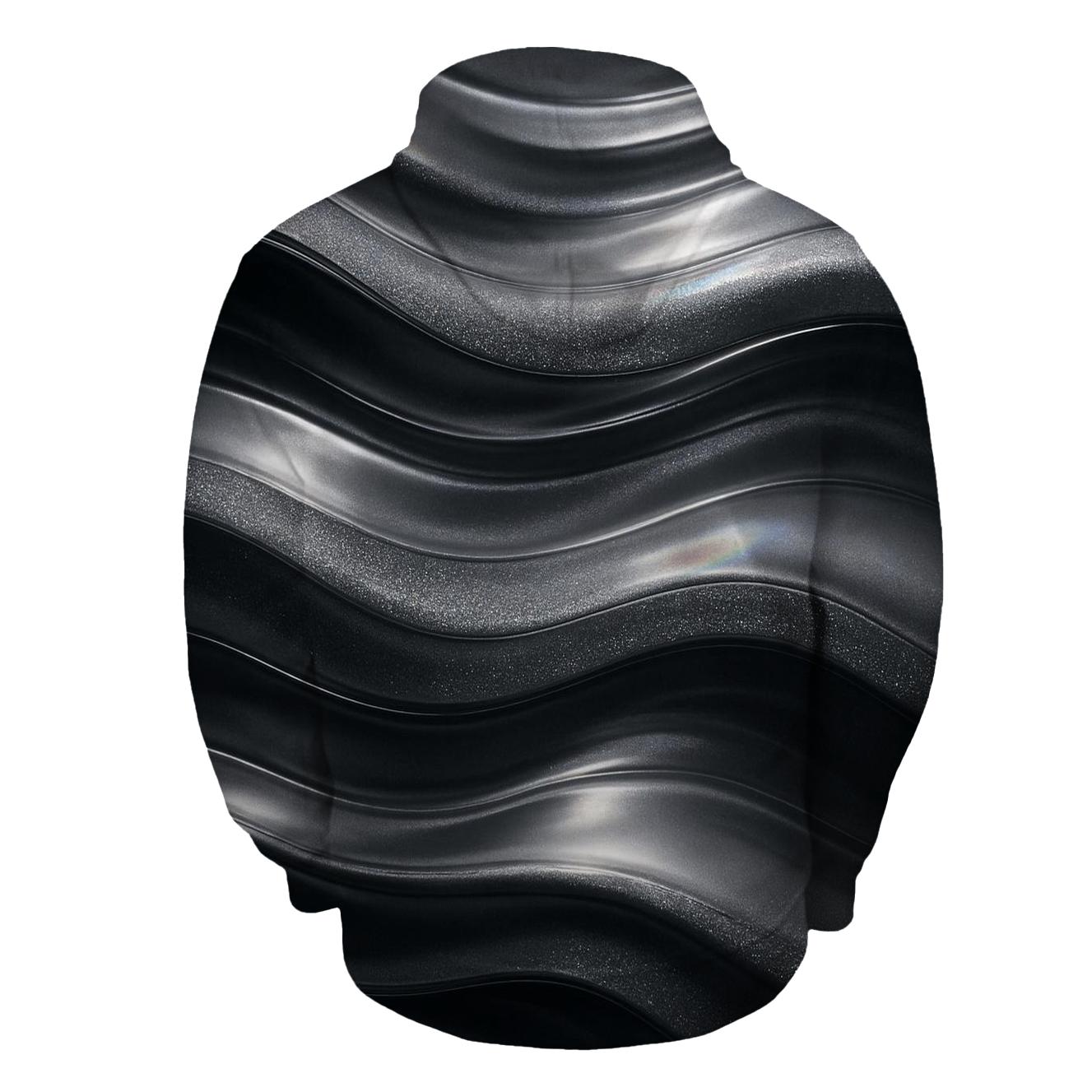 Silver Mirage Ripple pullover hoodies