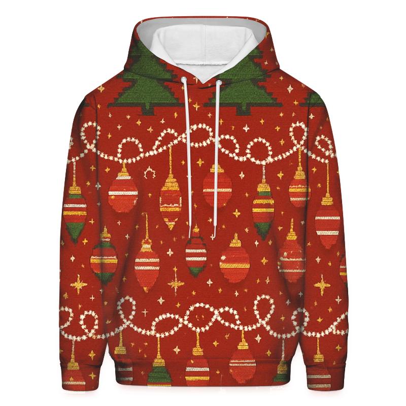 Tangled Tinsel Forest Bands Design designer hoodies