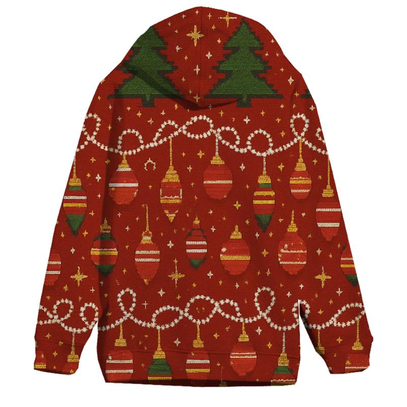Tangled Tinsel Forest Bands Design designer hoodies