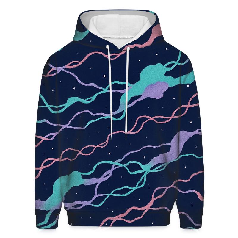Nebula Filament Tapestry heavyweight hoodies