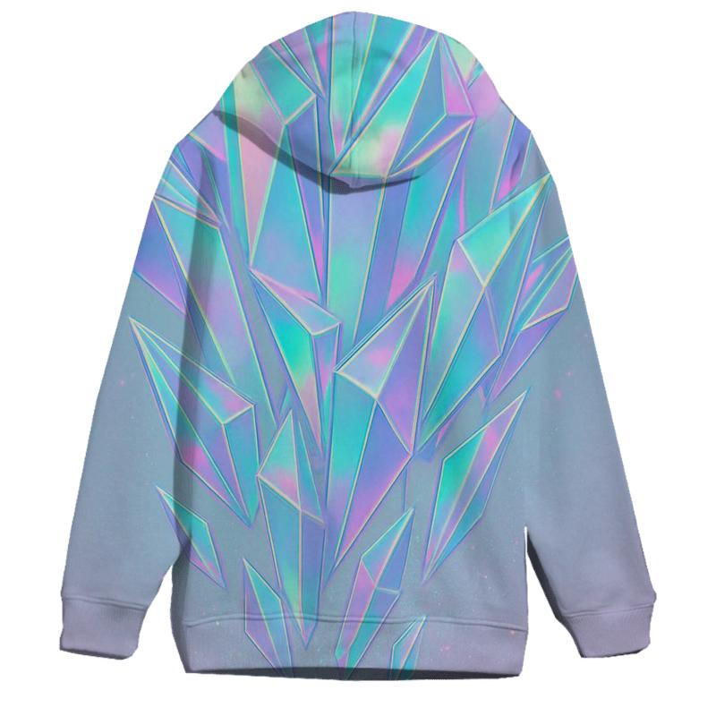 Holographic Prism Cascade hoodie designs