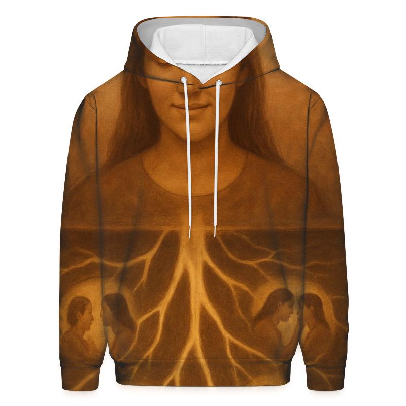 The Invisible Roots Beneath Her Smile hoodies fashion