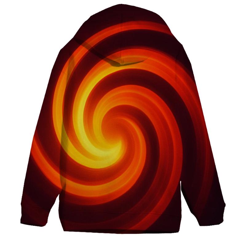 Solar Flare Ribbon printed hoodies