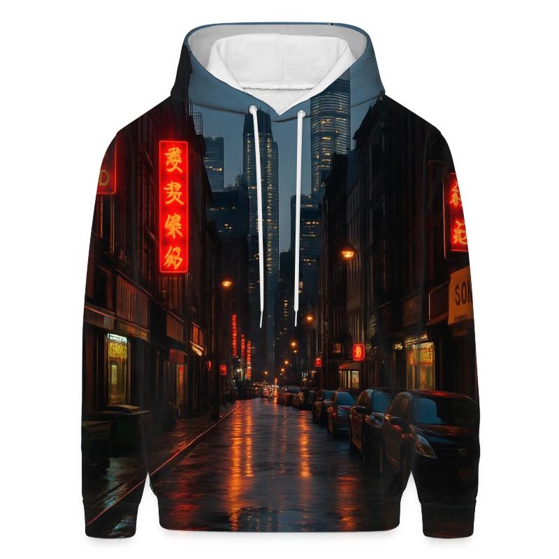 Chinatown Street Framing The Financial District designer hoodies