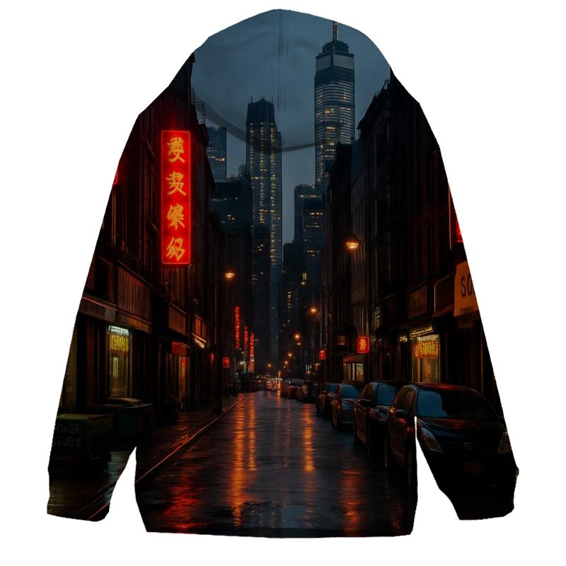 Chinatown Street Framing The Financial District designer hoodies