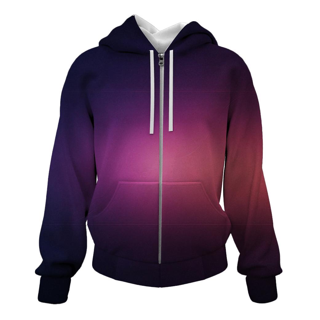 Nebula Glass Horizon embroidered hoodies