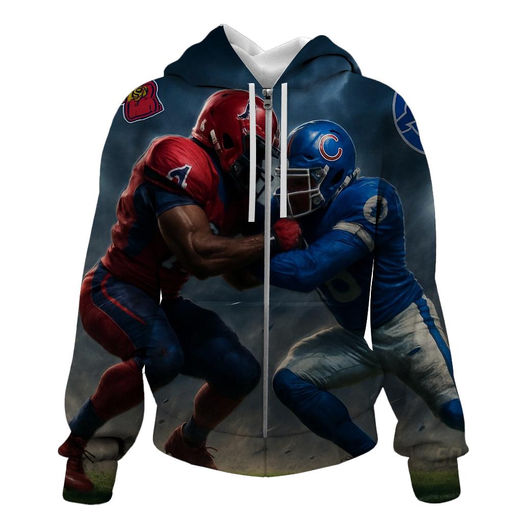 Gridiron Tomahawk Clash designer hoodies
