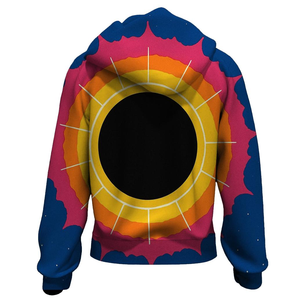 Concentric Eclipse Halo Field hoodie trends