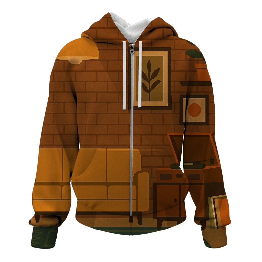 Lazy Afternoon Record Lounge heavyweight hoodies