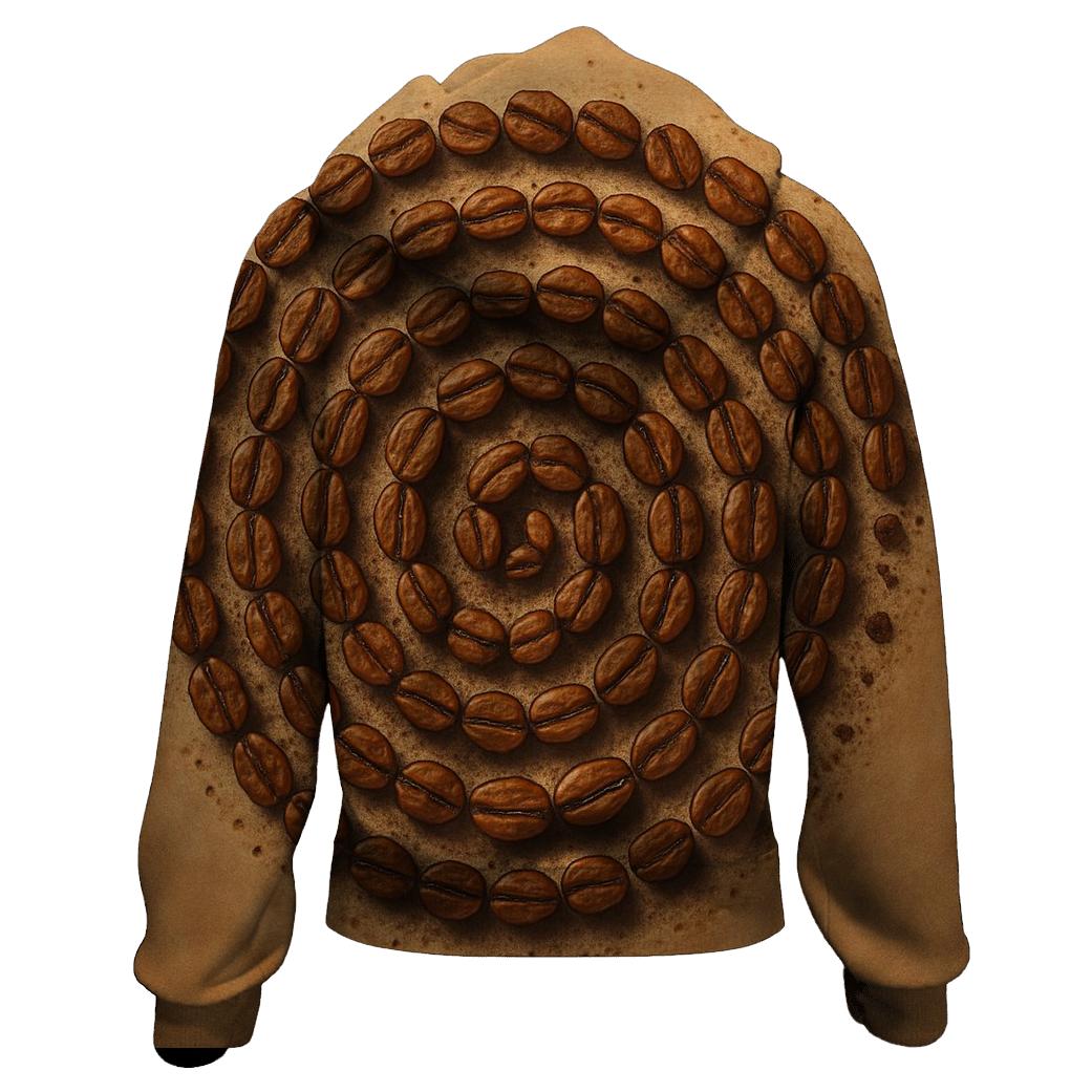 Amber Bean Spiral custom hoodies