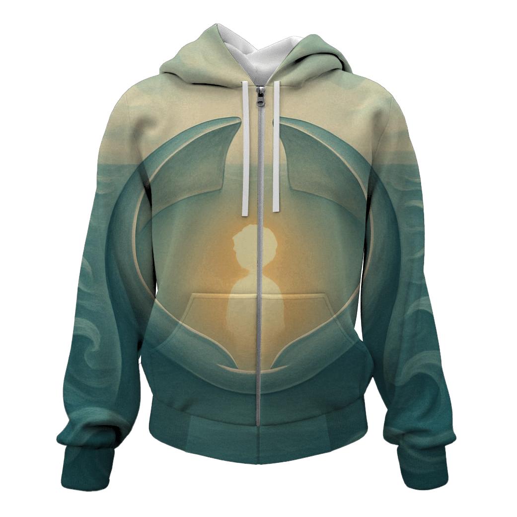 The First Harbor Of A Restless Heart graphic hoodies