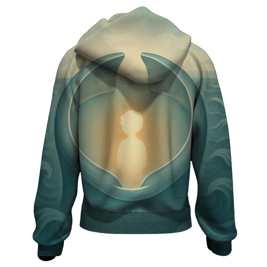 The First Harbor Of A Restless Heart graphic hoodies