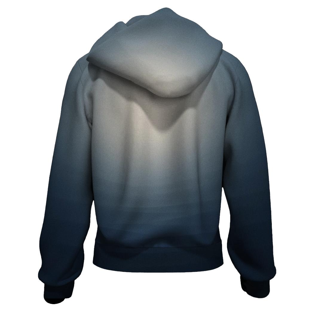 Lunar Tide Glow zip-up hoodies