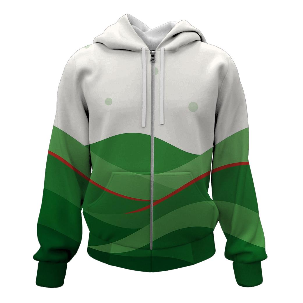 Evergreen Ribbon Hills pullover hoodies