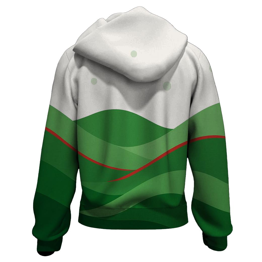 Evergreen Ribbon Hills pullover hoodies
