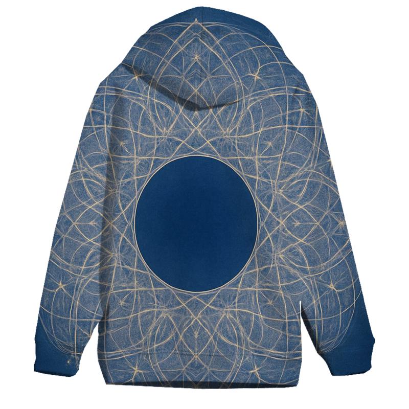 Starwoven Mandala Veil printed hoodies