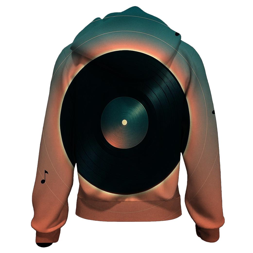 Vinyl Eclipse Orbit zip-up hoodies