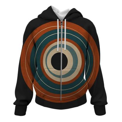 Accretion Disk Belt Mosaic pullover hoodies