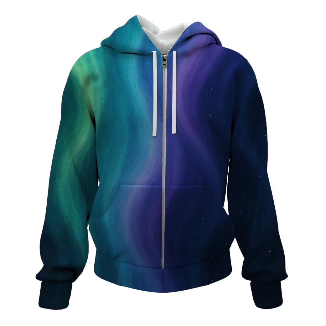 Aurora River Veil heavyweight hoodies