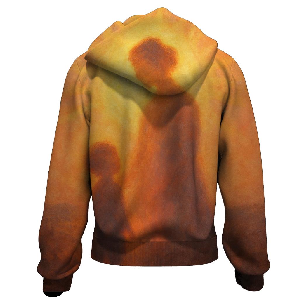 Her Heart As The First Sunrise zip-up hoodies