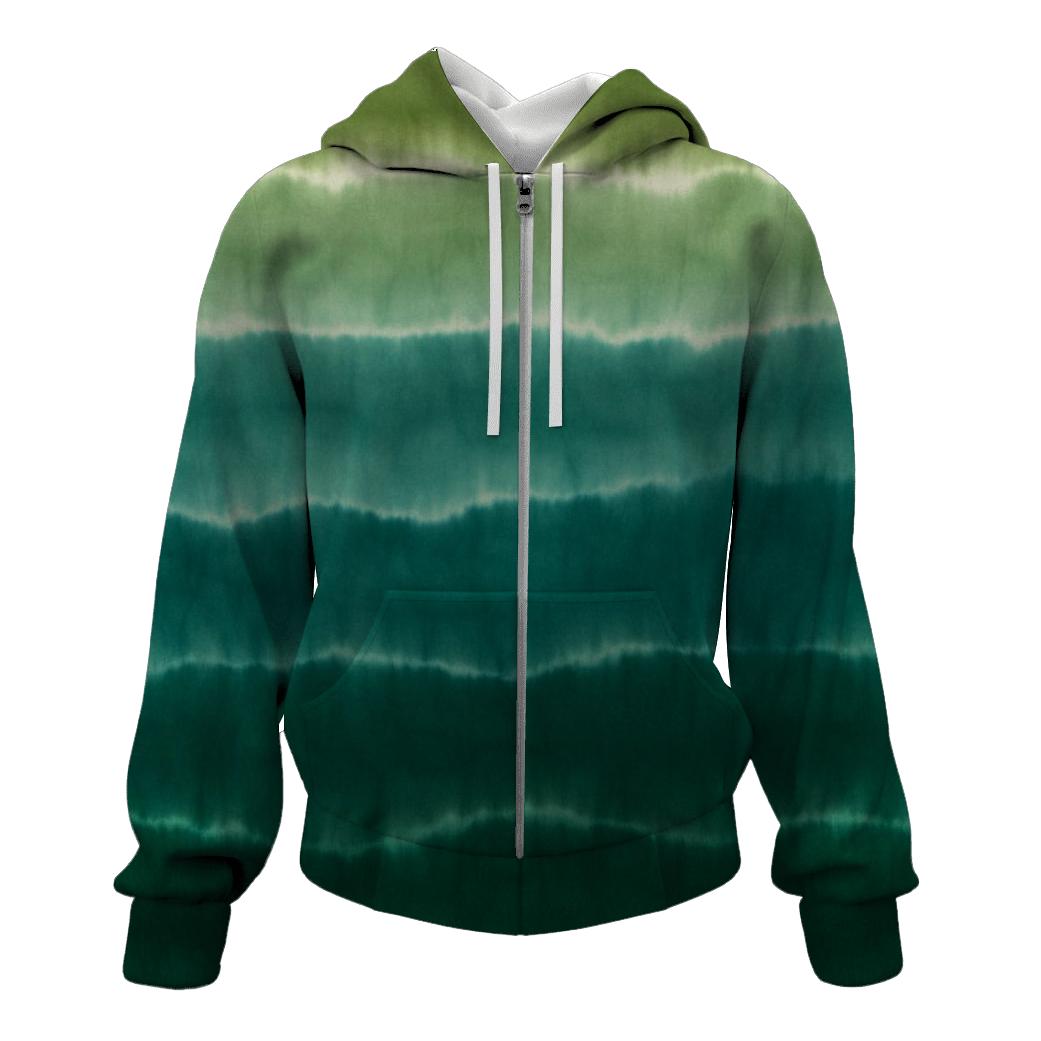 Forest Horizon Stripes heavyweight hoodies